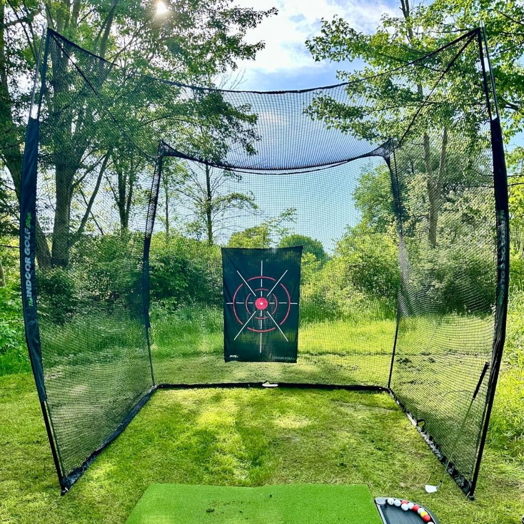 10' x 10' x 10' Square Golf Net - Maximum Velocity Sports