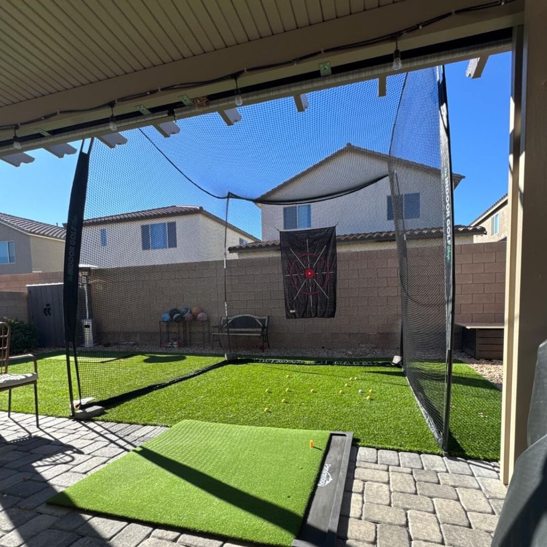 10' x 10' x 10' Square Golf Net - Maximum Velocity Sports