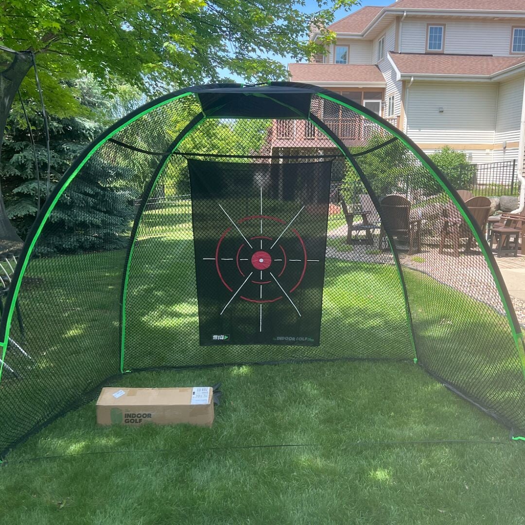 10' x 7' Rounded Golf Net - Maximum Velocity Sports