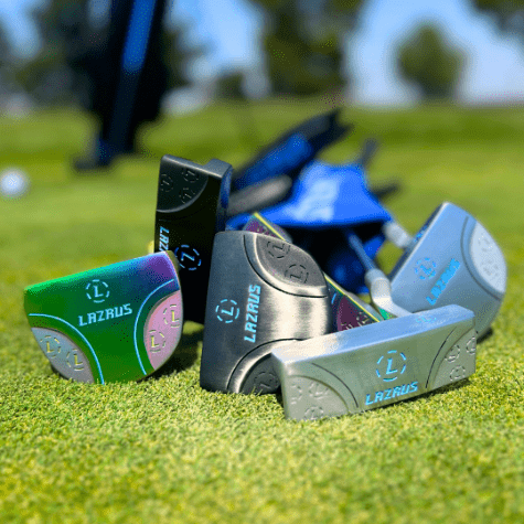 Certified Pre Owned - Lazrus Golf Premium Putters - Milled Face With Head Cover - Maximum Velocity Sports