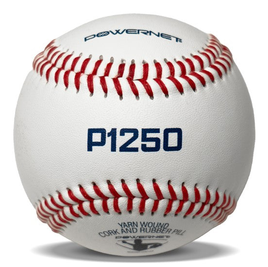 Powernet Leather Baseballs (12 pack) - Maximum Velocity Sports