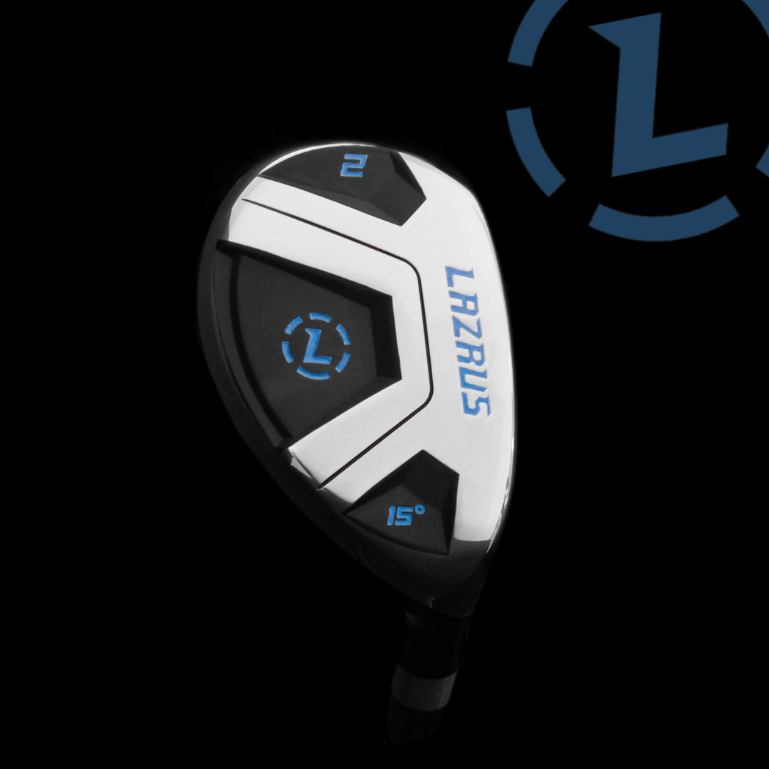 Lazrus Golf LAZ1 Hybrids (SILVER/BLACK) - Maximum Velocity Sports