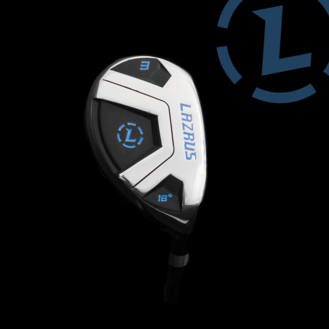 Lazrus Golf LAZ1 Hybrids (SILVER/BLACK) - Maximum Velocity Sports