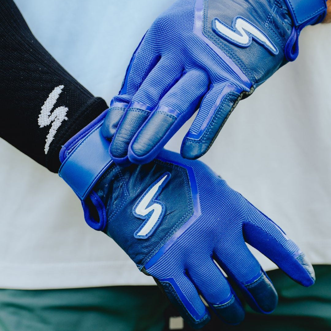 Color Crush Batting Gloves - Royal - Maximum Velocity Sports