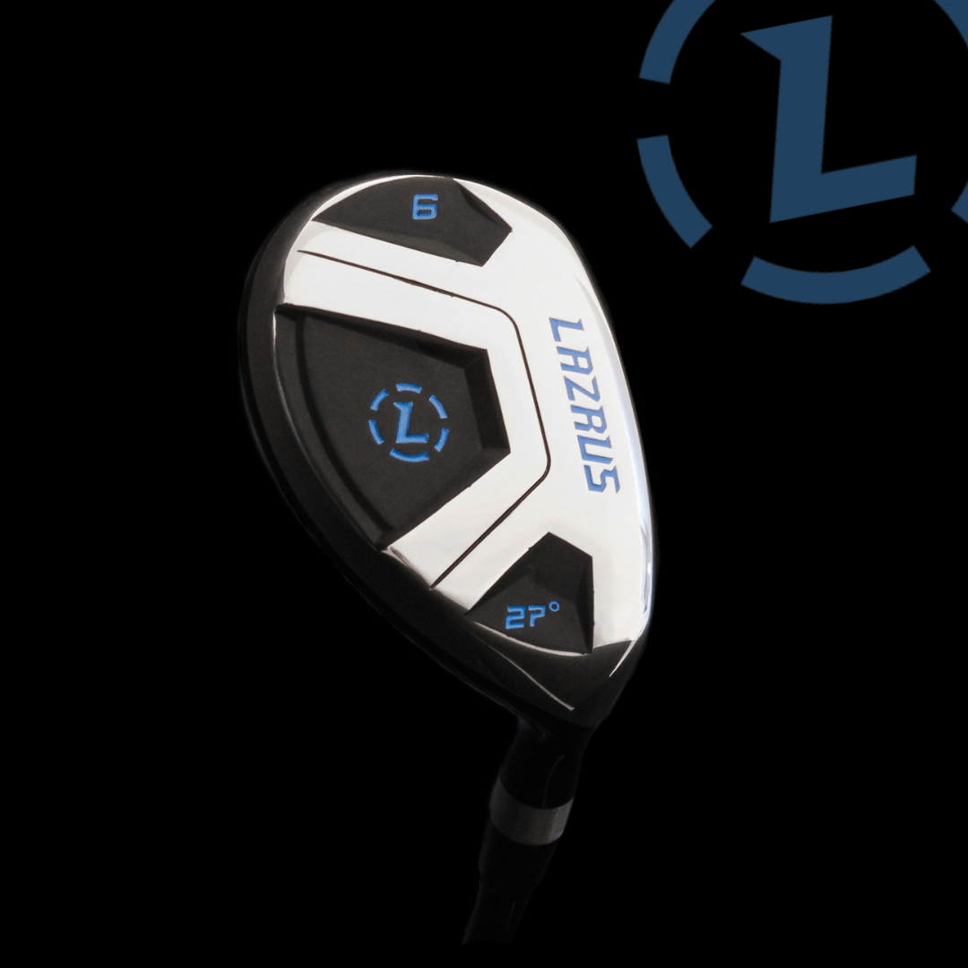 Lazrus Golf LAZ1 Hybrids (SILVER/BLACK) - Maximum Velocity Sports