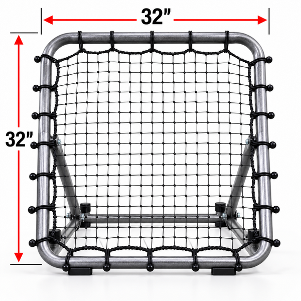 Pro Portable Baseball & Softball Rebounder 32" x 32" Compact
