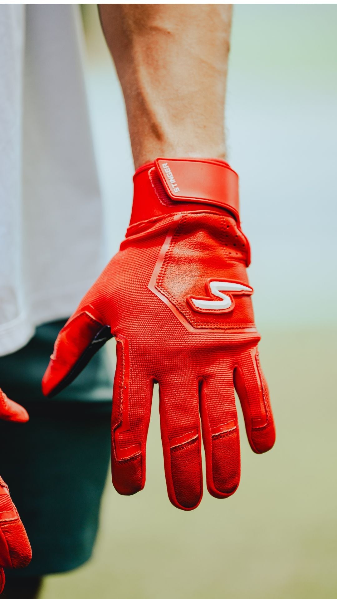 Color Crush Batting Gloves - Red - Maximum Velocity Sports
