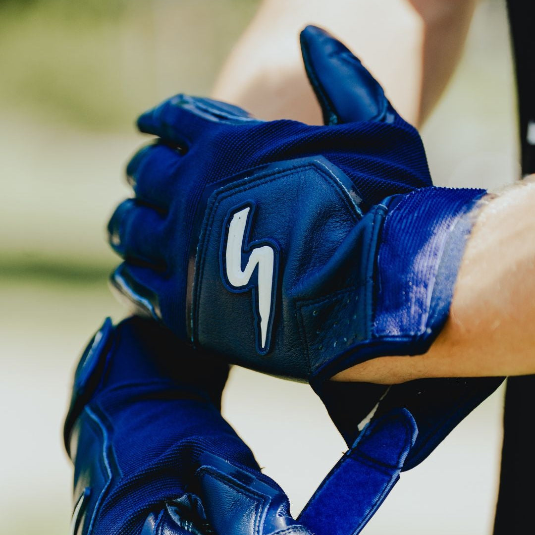 Color Crush Batting Gloves - Navy - Maximum Velocity Sports