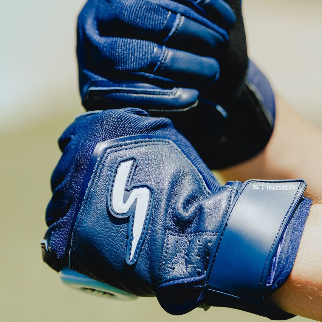 Color Crush Batting Gloves - Navy - Maximum Velocity Sports