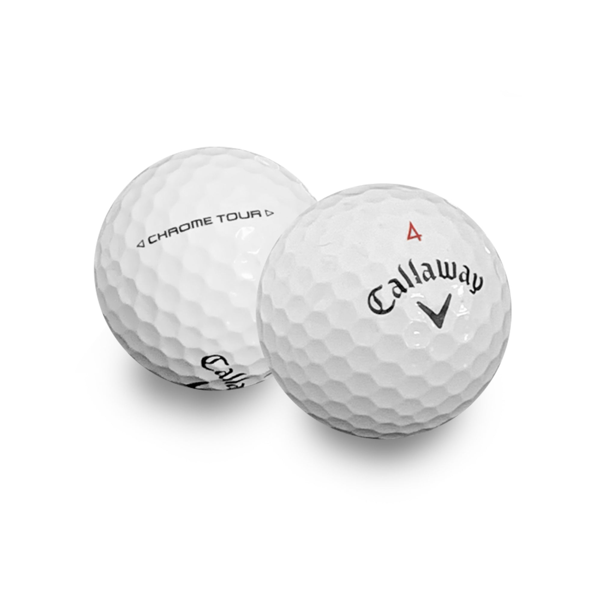 Used Callaway Chrome Tour Golf Balls - 1 Dozen - Maximum Velocity Sports