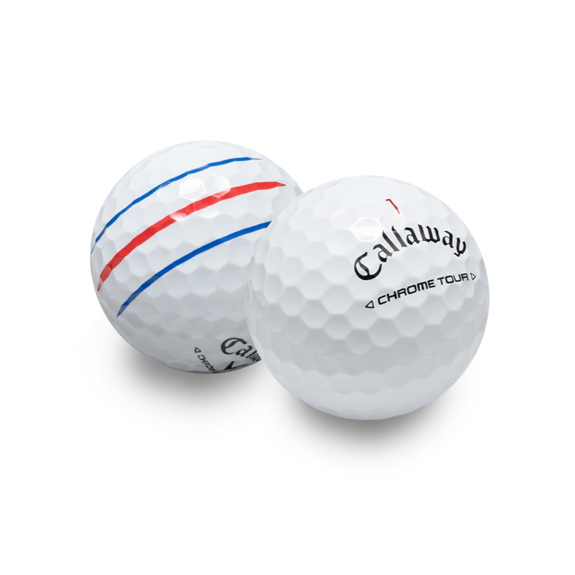 Used Callaway Chrome Tour Triple Track Golf Balls - 1 Dozen - Maximum Velocity Sports