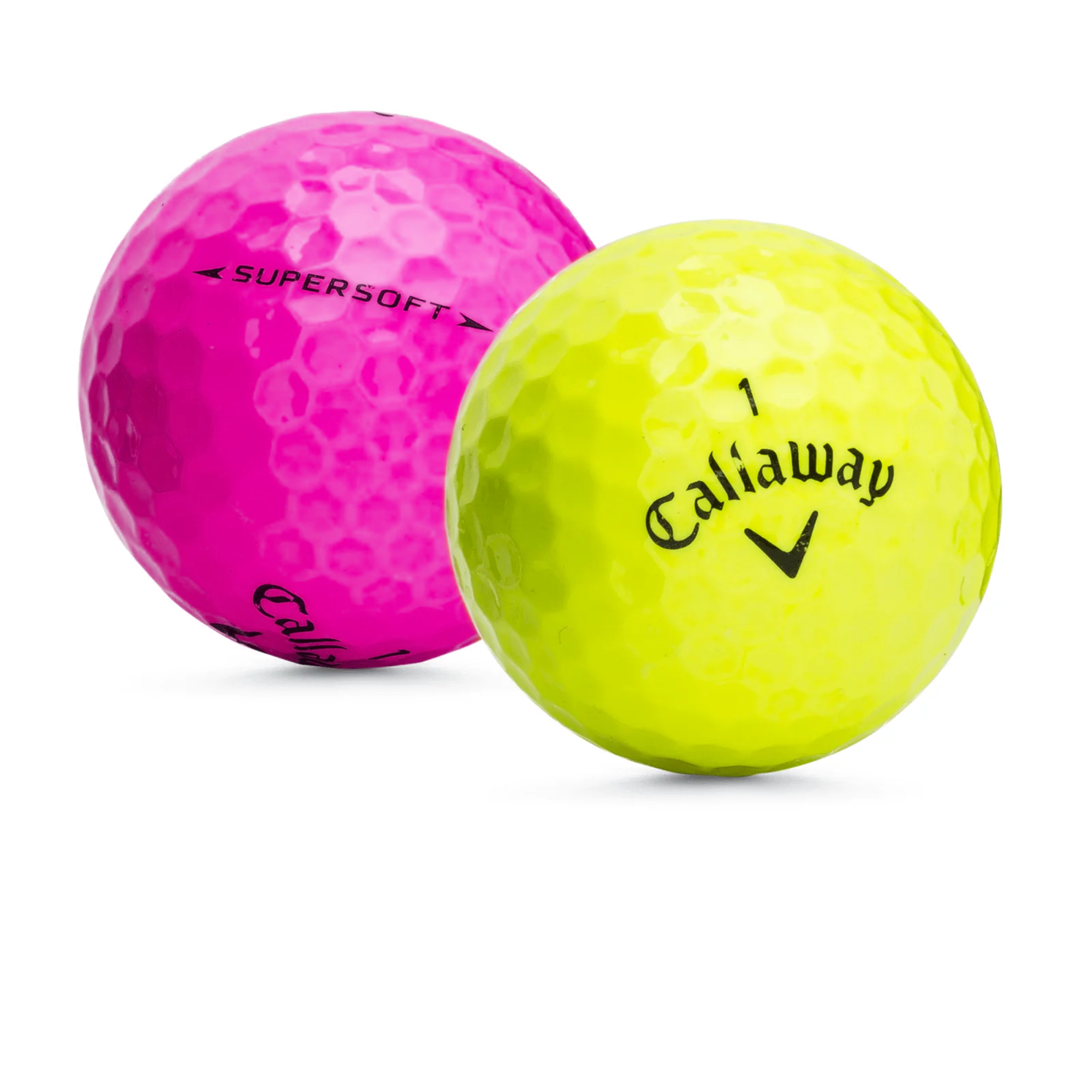 Callaway Assorted Models Mint Recycled Used Golf Balls, Color Mix - 1 Dozen - Maximum Velocity Sports