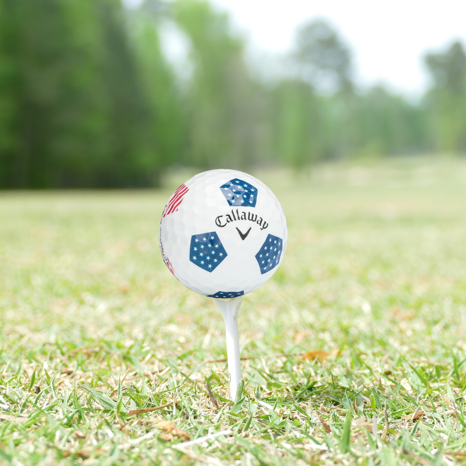 Used Callaway Chromesoft Truvis Team USA Golf Balls - 1 Dozen - Maximum Velocity Sports