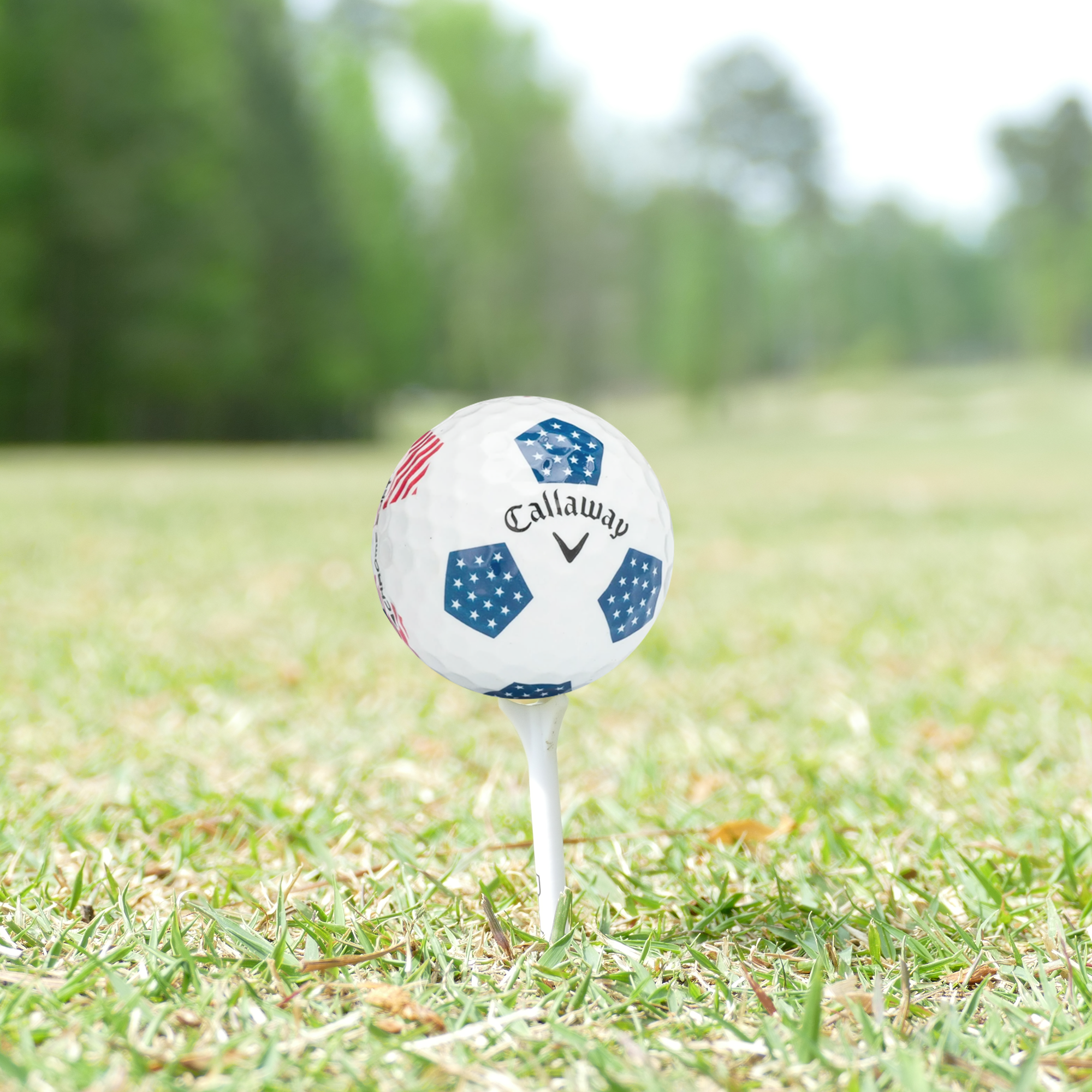 Used Callaway Chromesoft Truvis Team USA Golf Balls - 1 Dozen - Maximum Velocity Sports