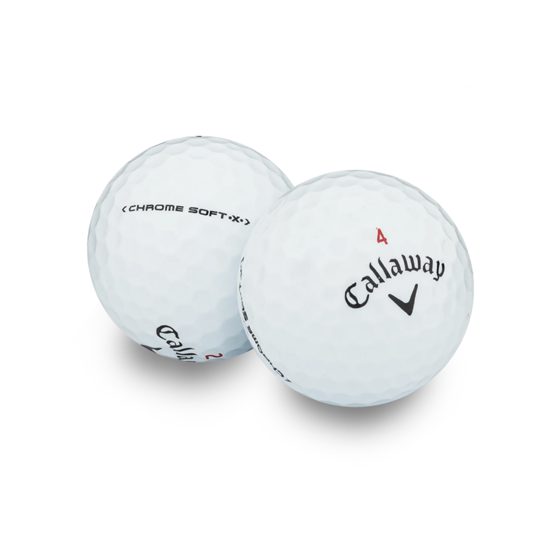 Used Callaway Chromesoft X Golf Balls - 1 Dozen - Maximum Velocity Sports