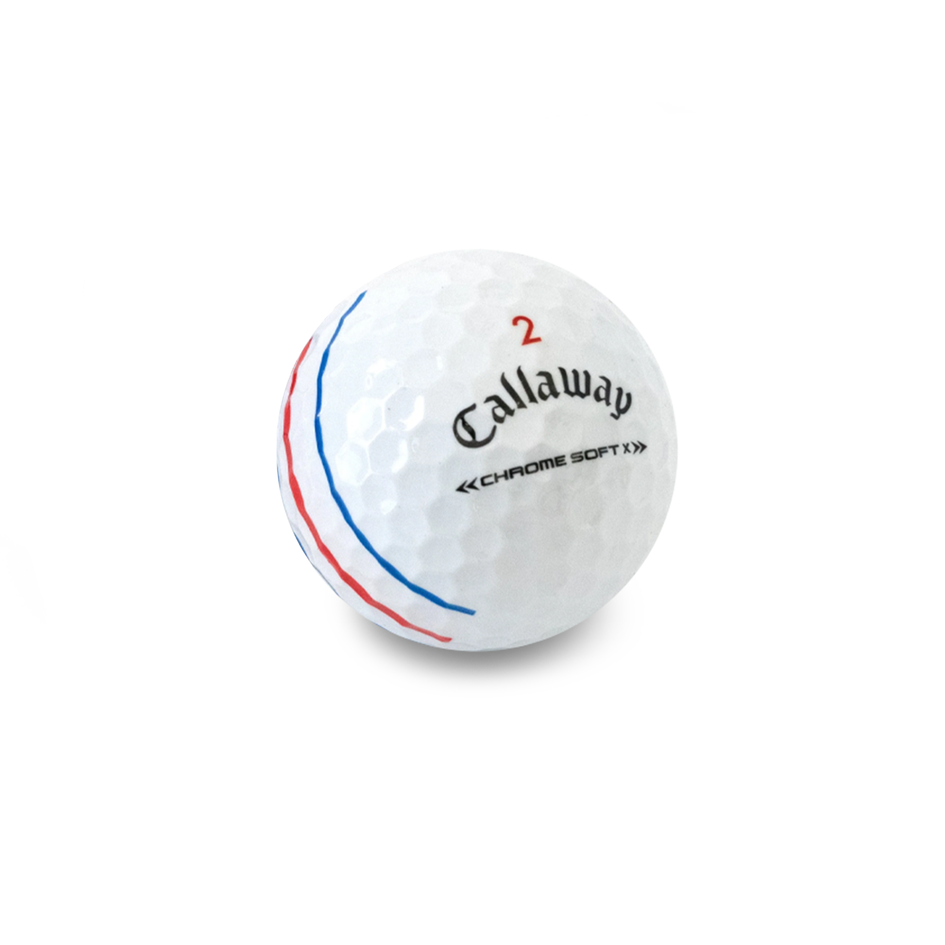 Used Callaway Chrome Soft X Triple Track Golf Balls - 1 Dozen - Maximum Velocity Sports