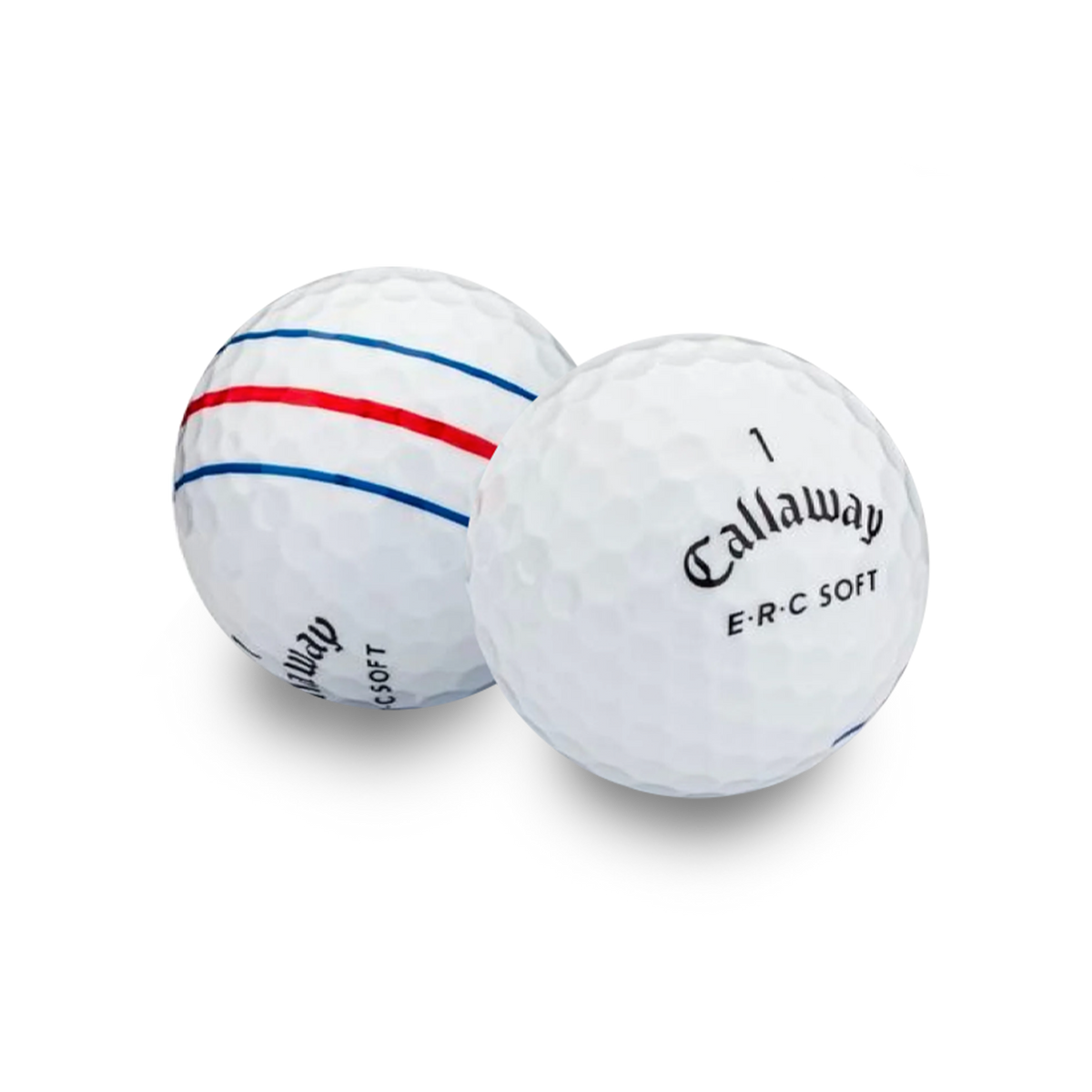 Used Callaway ERC Soft Triple Track Golf Balls - 1 Dozen - Maximum Velocity Sports