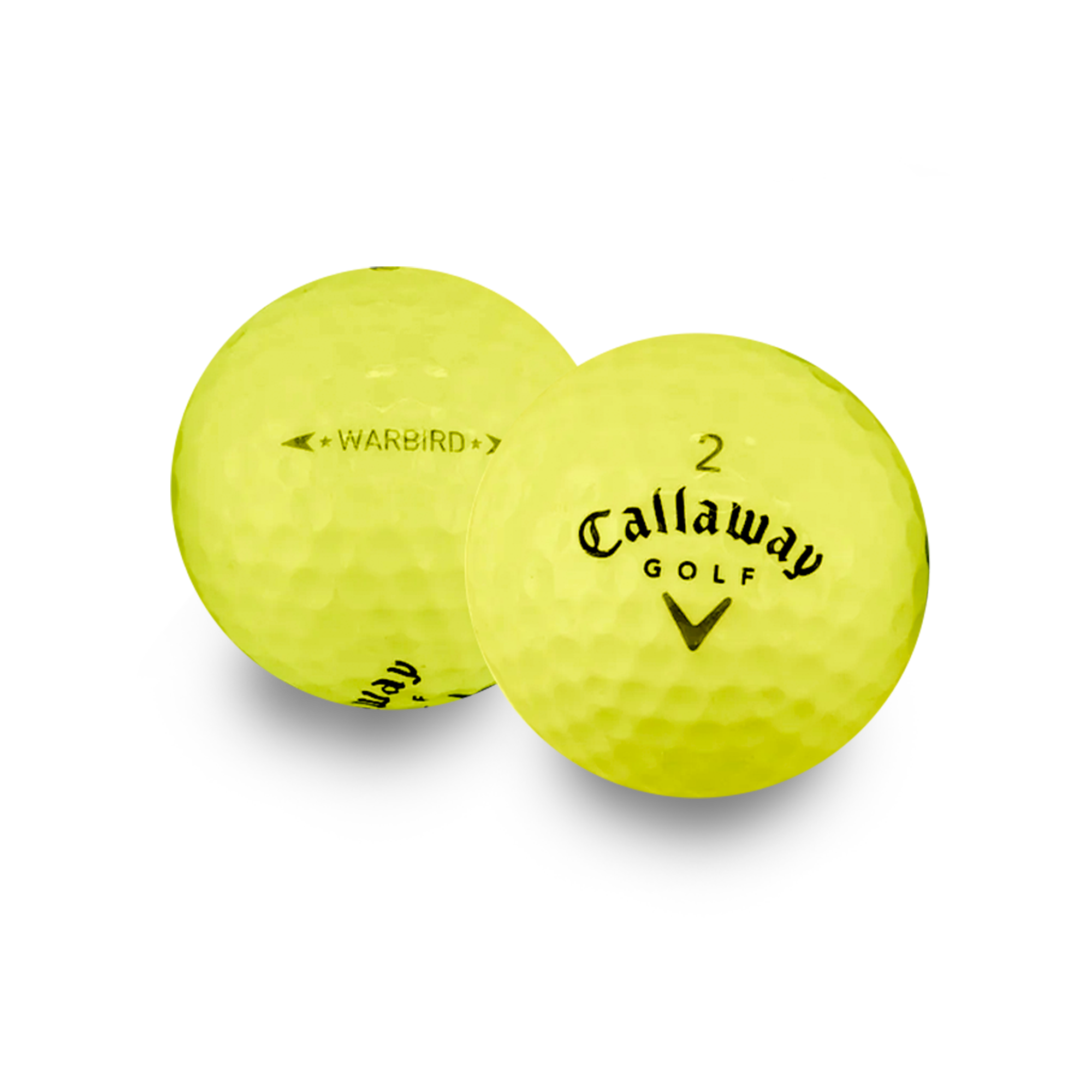 Used Callaway Yellow Mix Golf Balls - 1 Dozen - Maximum Velocity Sports