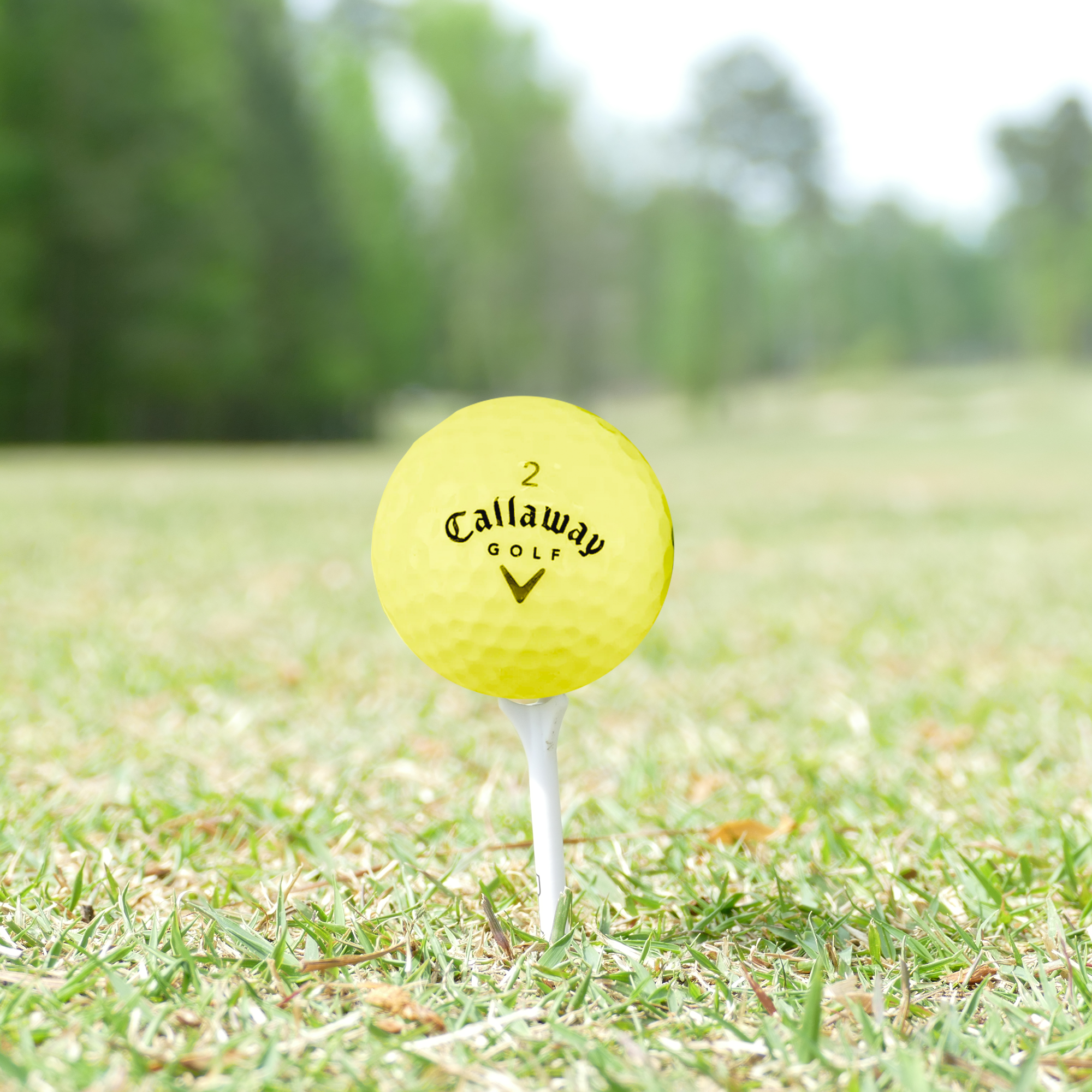 Used Callaway Yellow Mix Golf Balls - 1 Dozen - Maximum Velocity Sports