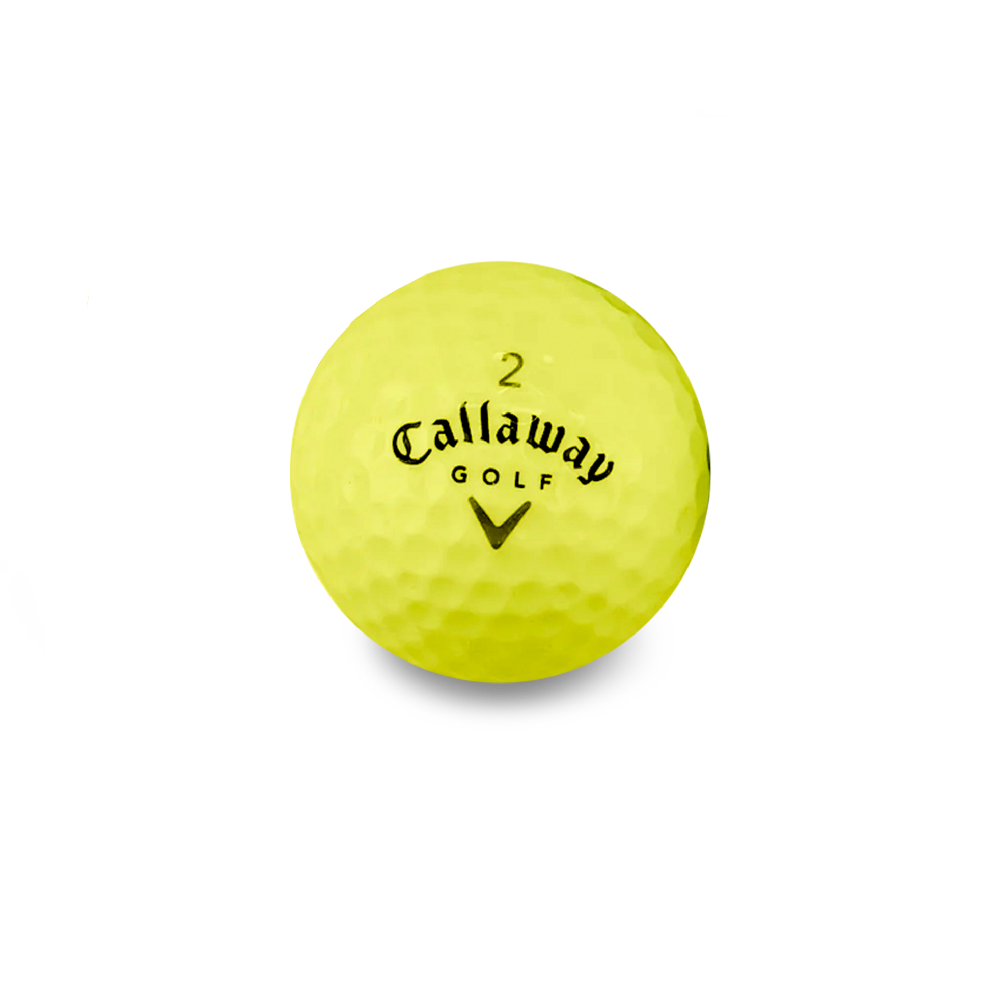 Used Callaway Yellow Mix Golf Balls - 1 Dozen - Maximum Velocity Sports