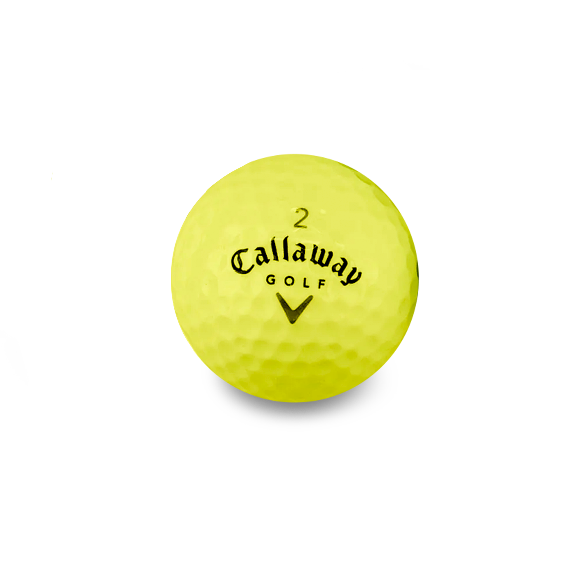 Used Callaway Yellow Mix Golf Balls - 1 Dozen - Maximum Velocity Sports