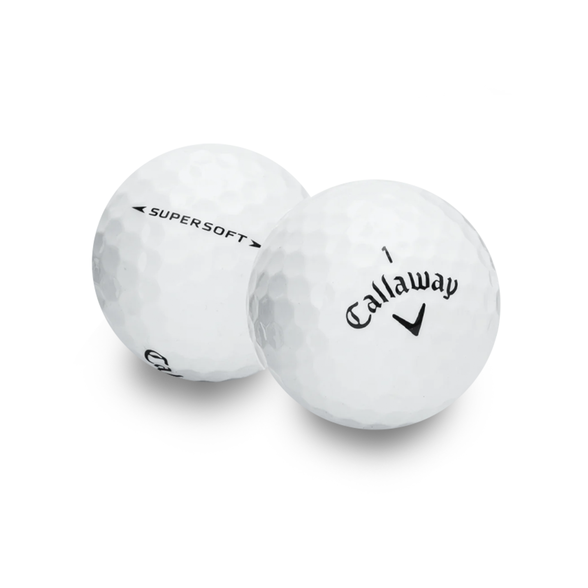 Used Callaway Supersoft Golf Balls - 1 Dozen - Maximum Velocity Sports