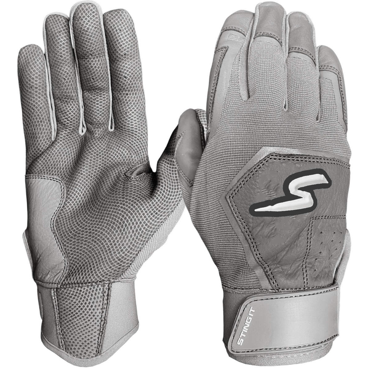 Color Crush Batting Gloves - Smoke Gray - Maximum Velocity Sports