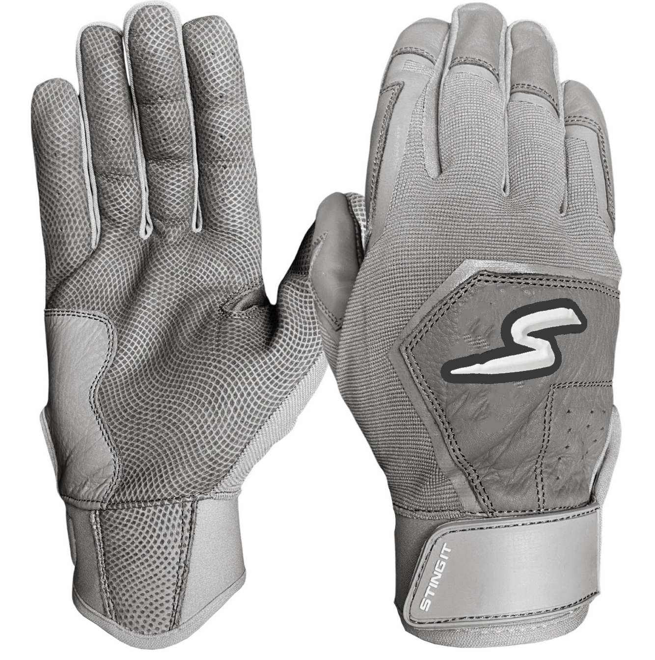 Color Crush Batting Gloves - Smoke Gray - Maximum Velocity Sports