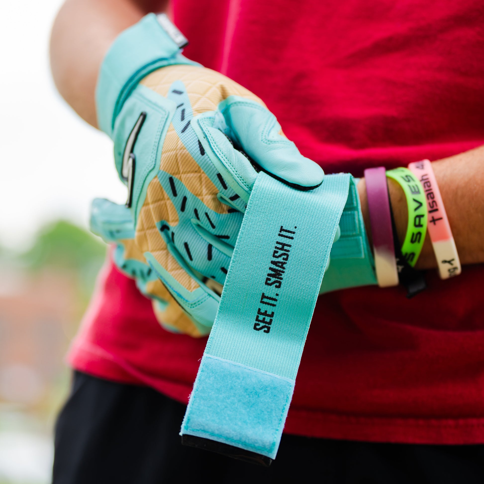 Winder Series Batting Gloves - Mint Chip - Maximum Velocity Sports