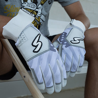 Winder Series Batting Gloves - Ice USA - Maximum Velocity Sports