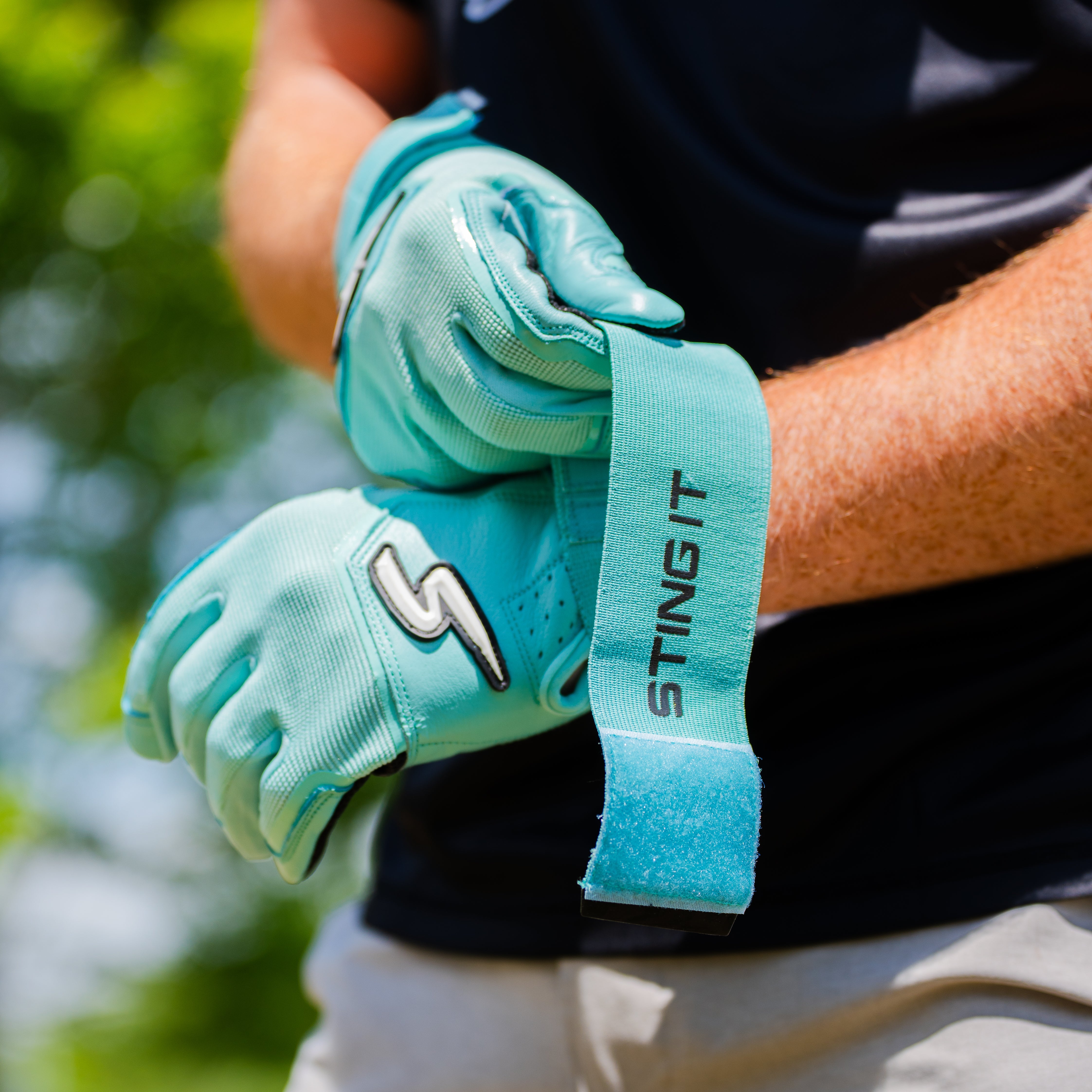 Winder Series Batting Gloves - Mint - Maximum Velocity Sports