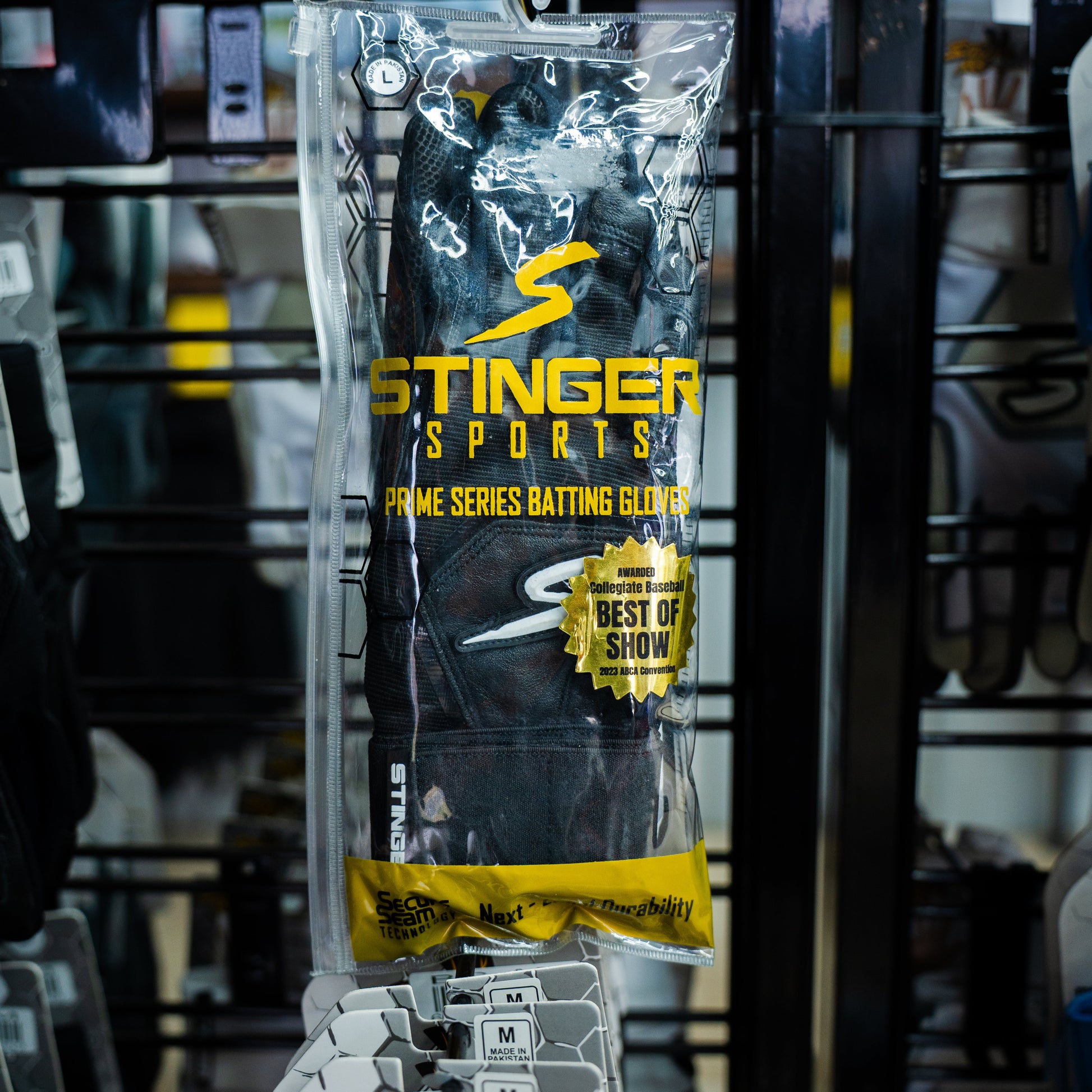 Winder Series Batting Gloves - Black Out - Maximum Velocity Sports