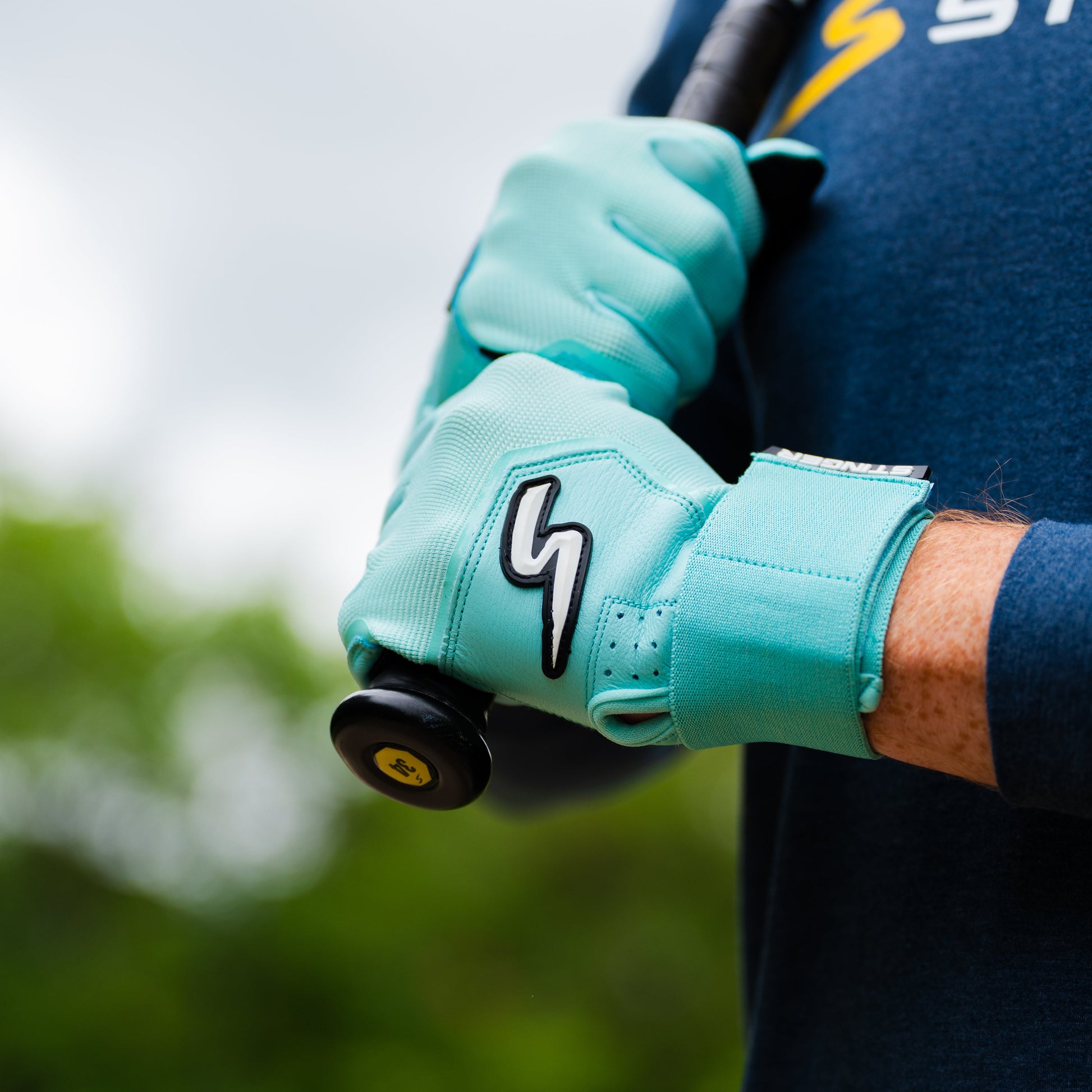 Winder Series Batting Gloves - Mint - Maximum Velocity Sports