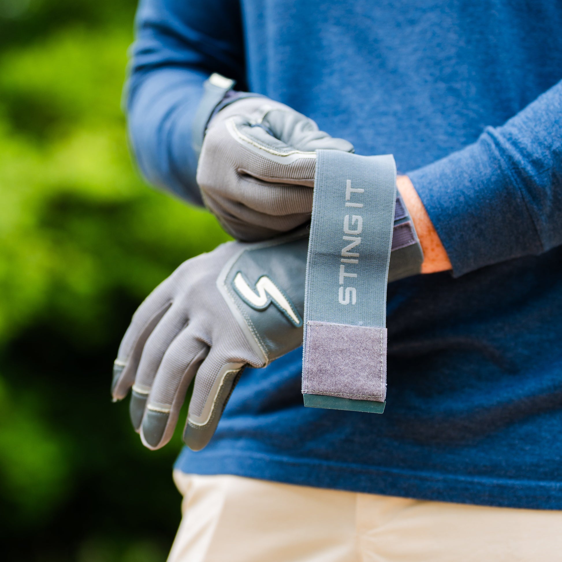Winder Series Batting Gloves - Smoke Gray - Maximum Velocity Sports