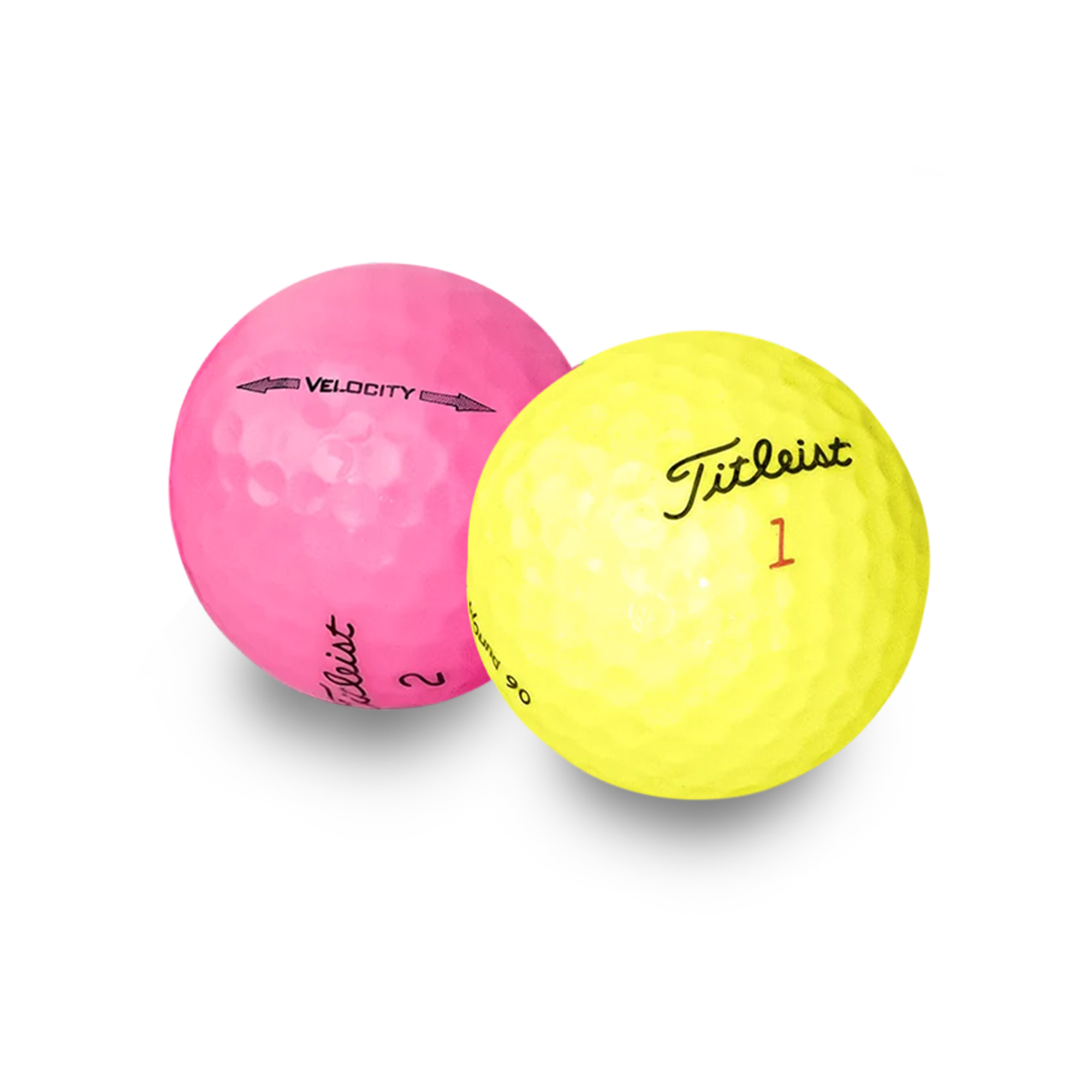 Used Titleist Color Mix Golf Balls - Mesh Bag - Maximum Velocity Sports