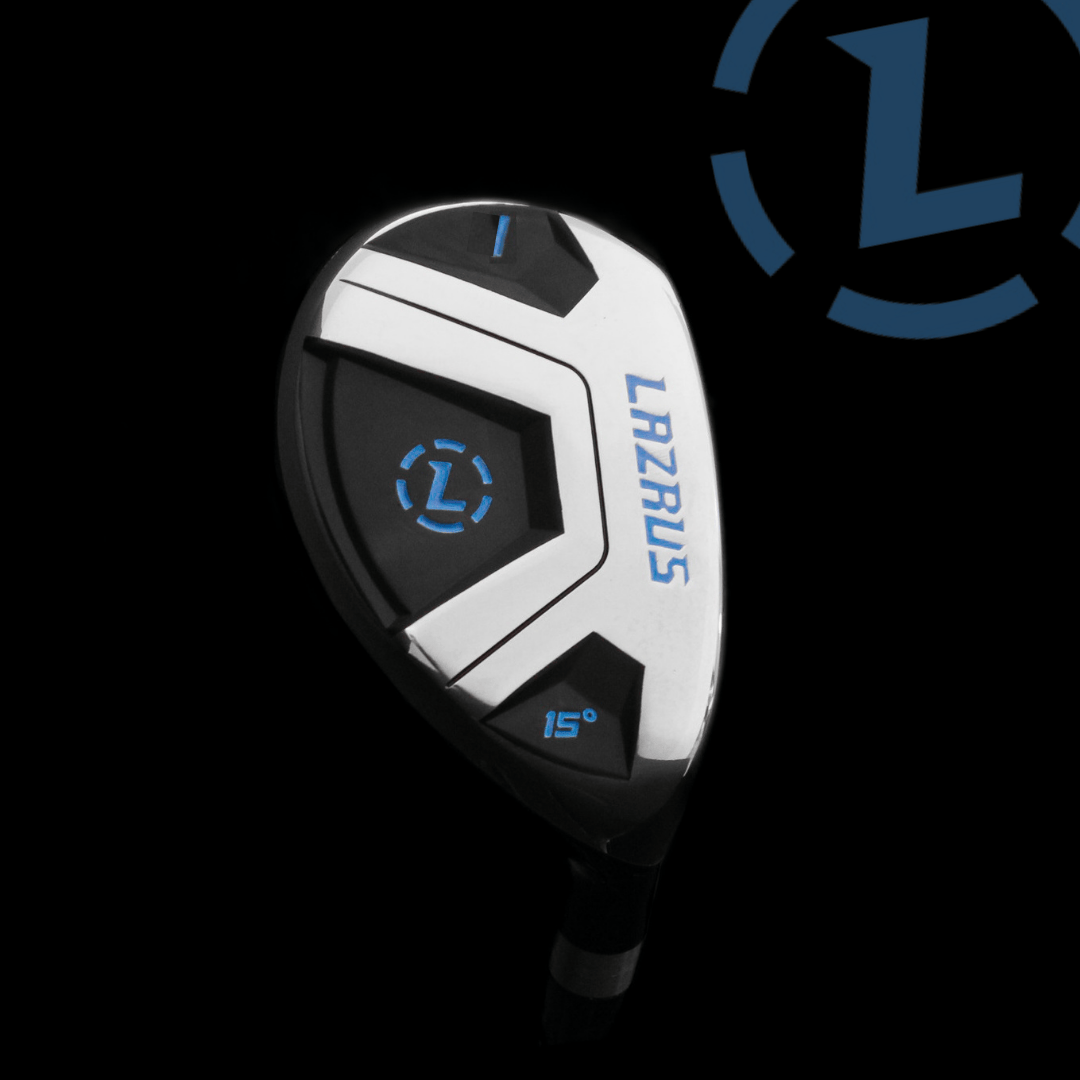 Lazrus Golf LAZ1 Hybrids (SILVER/BLACK) - Maximum Velocity Sports