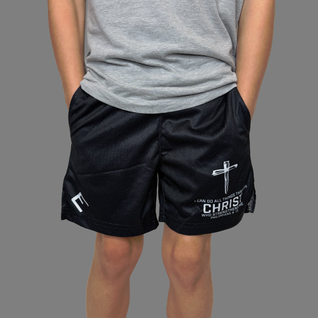 Philippians 4:13 Shorts - Maximum Velocity Sports