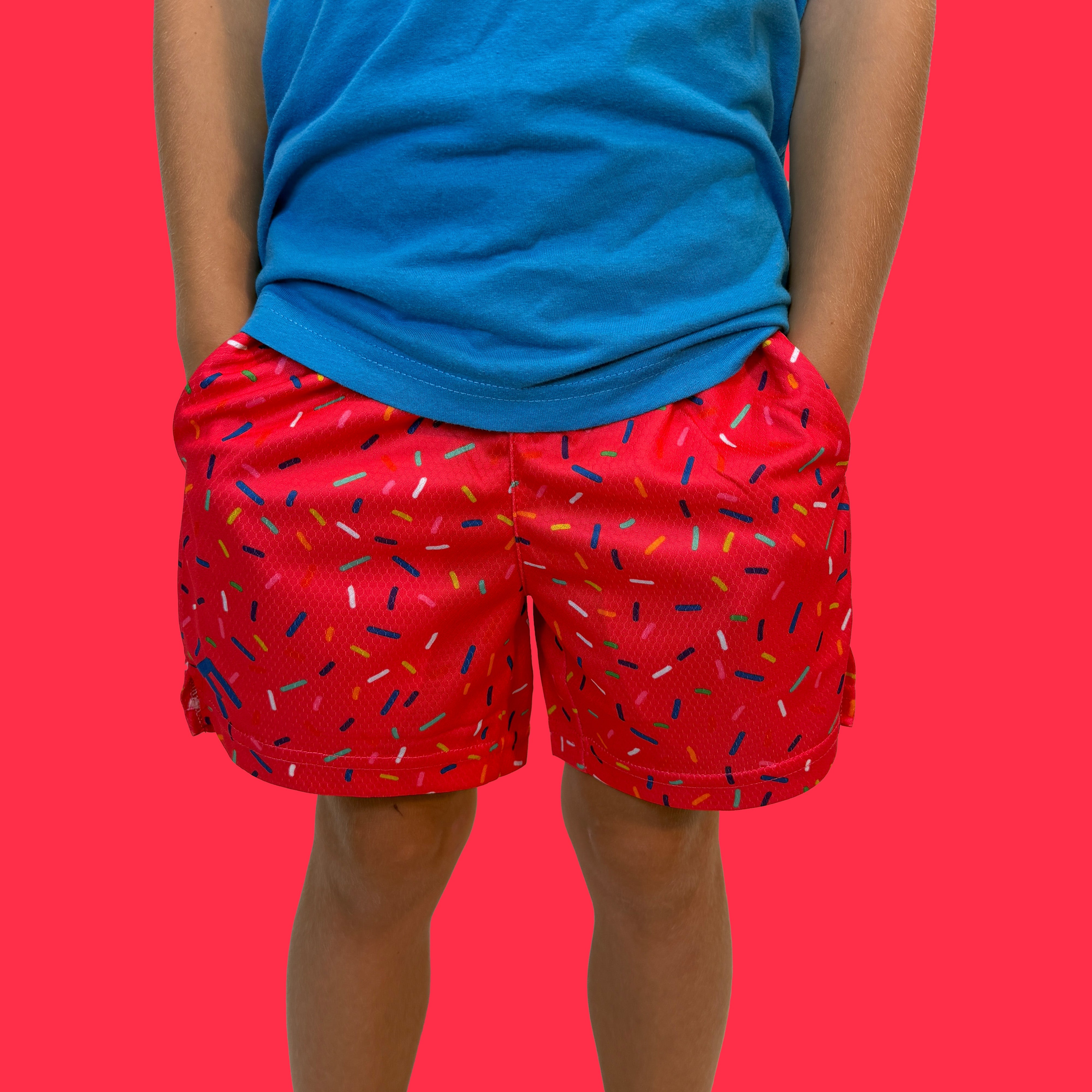 Pink Sprinkles Shorts - Maximum Velocity Sports