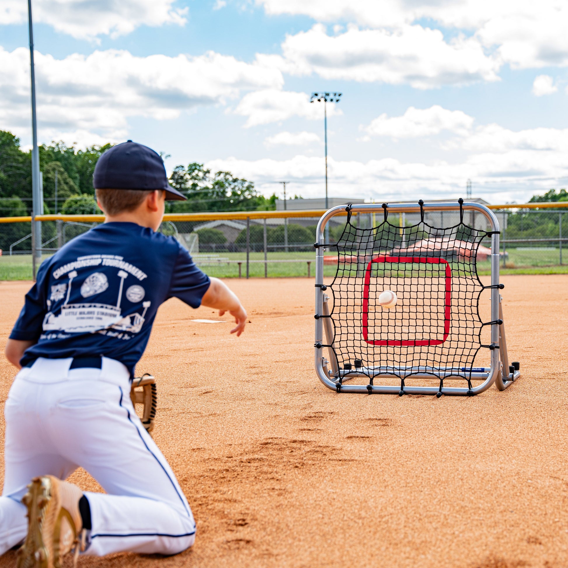 Pro Portable Rebounder 3' x 3' for Baseball/Softball **In-Stock**Ships 24-48hrs - Maximum Velocity Sports