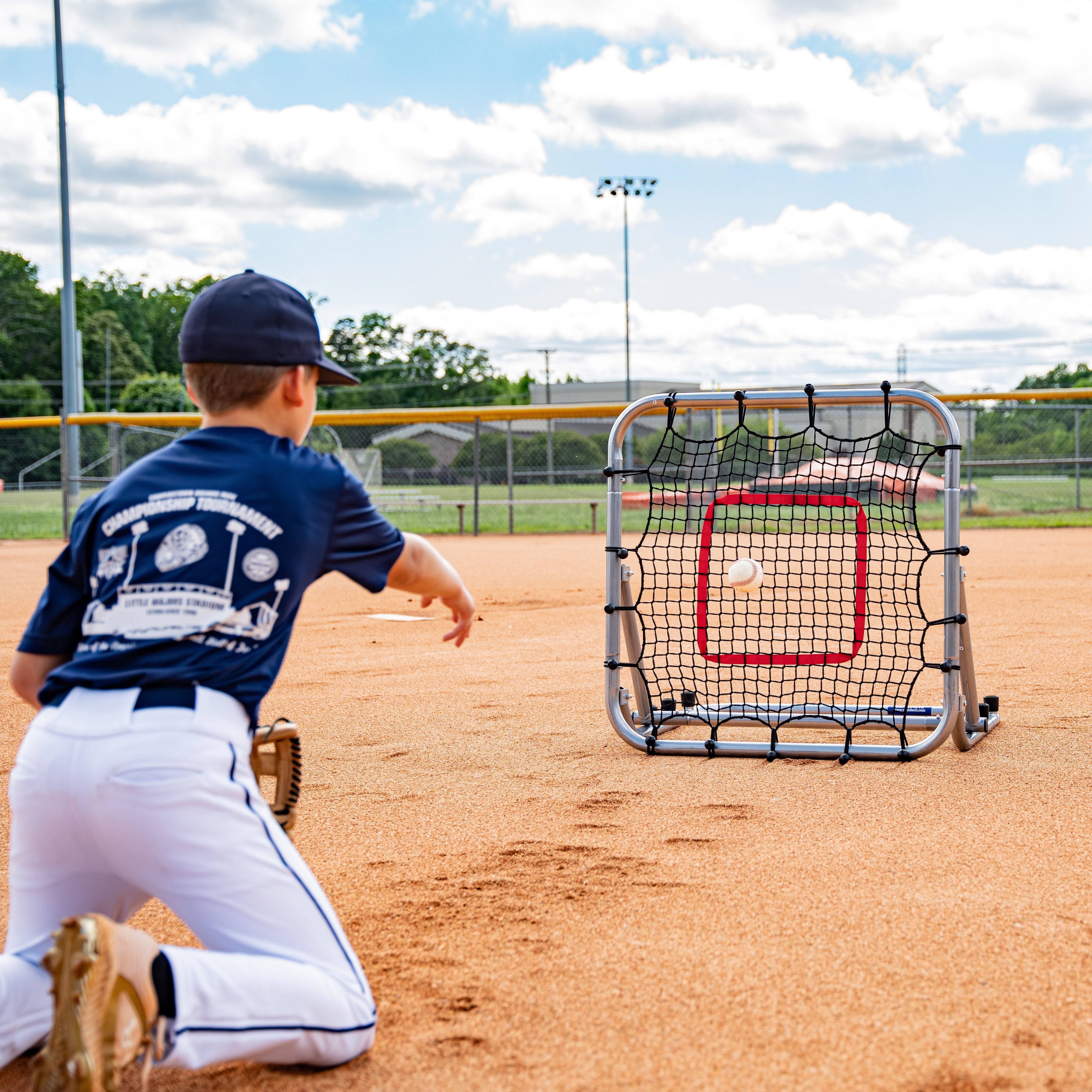 Pro Portable Rebounder 3' x 3' for Baseball/Softball **In-Stock**Ships 24-48hrs - Maximum Velocity Sports