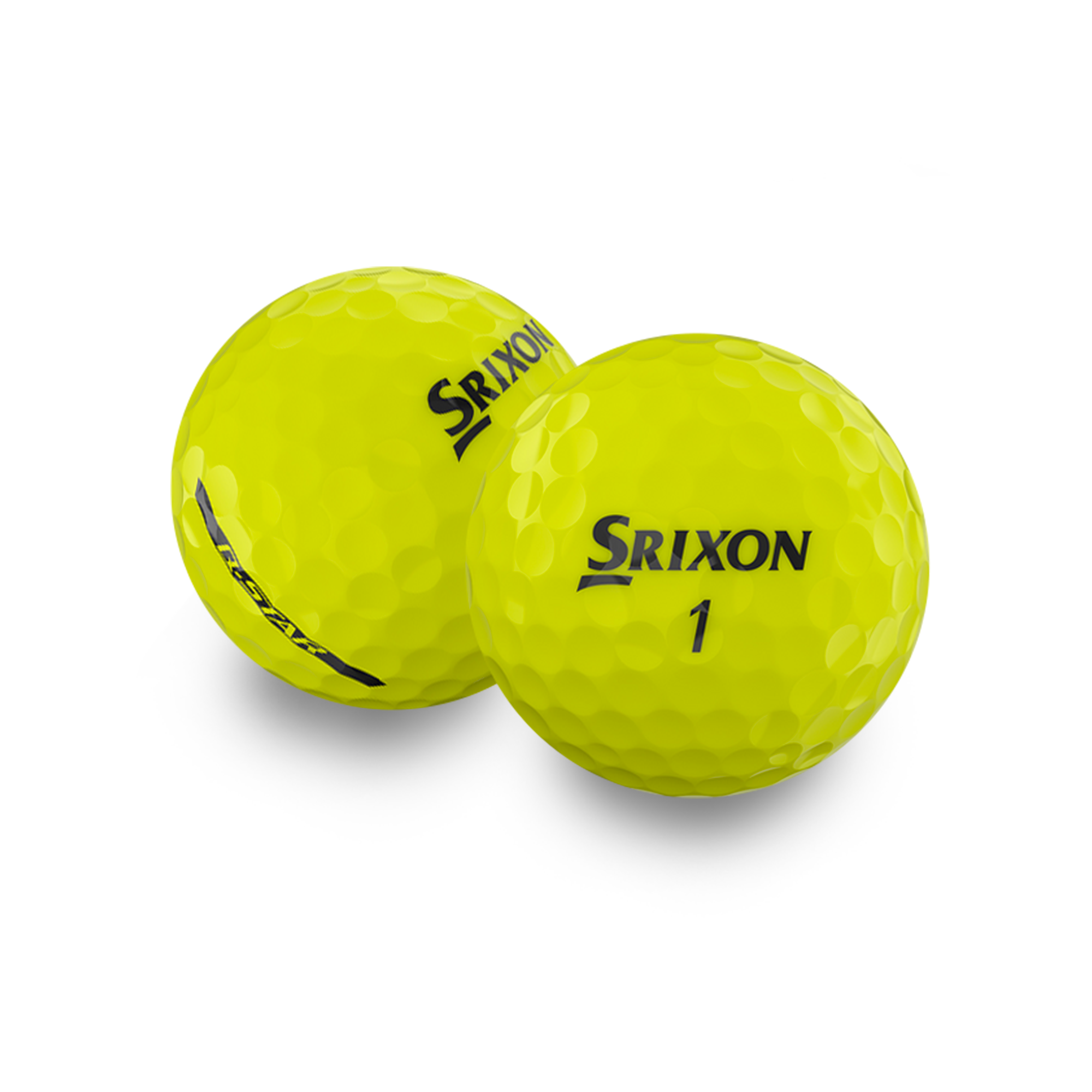 Used Srixon Q-Star Tour Yellow Golf Balls - 1 Dozen - Maximum Velocity Sports