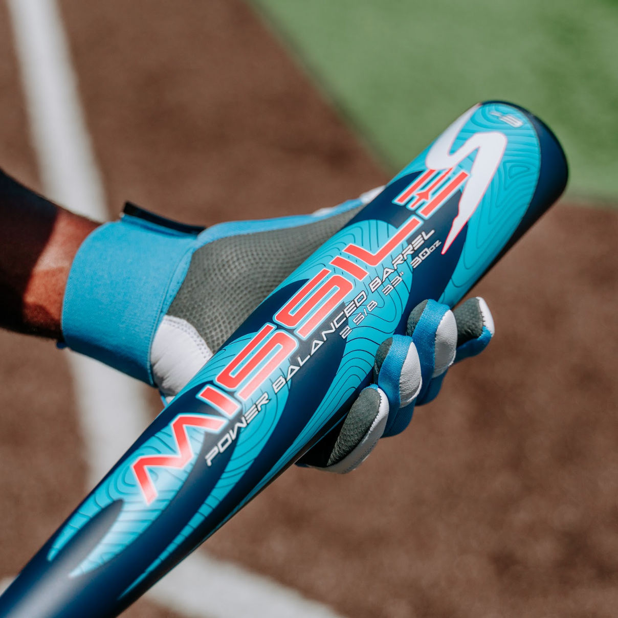Missile S Aluminum BBCOR Certified -3 Baseball Bat - Maximum Velocity Sports