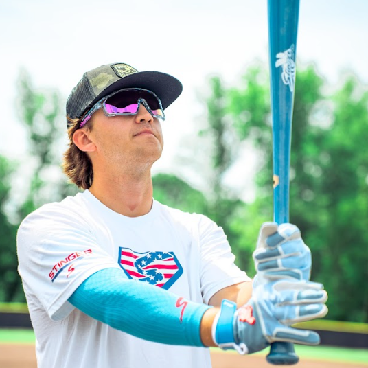 Stinger Premium Arm Sleeve - Carolina - Maximum Velocity Sports