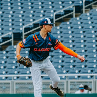 Stinger Premium Arm Sleeve - Orange - Maximum Velocity Sports