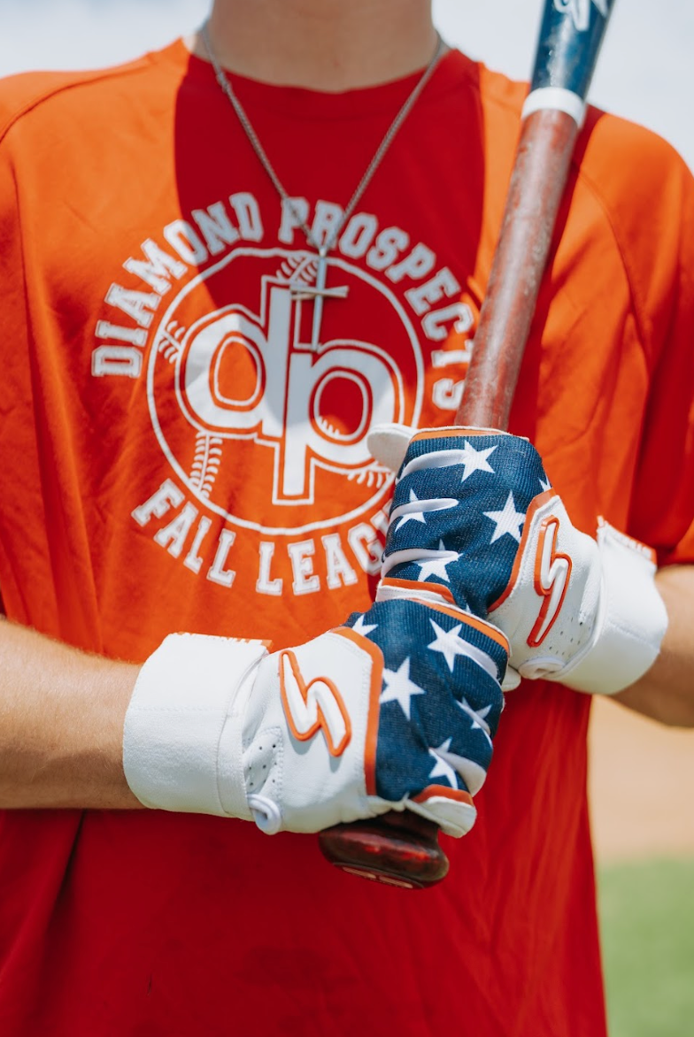 Winder Series Batting Gloves - 'Merica USA - Maximum Velocity Sports
