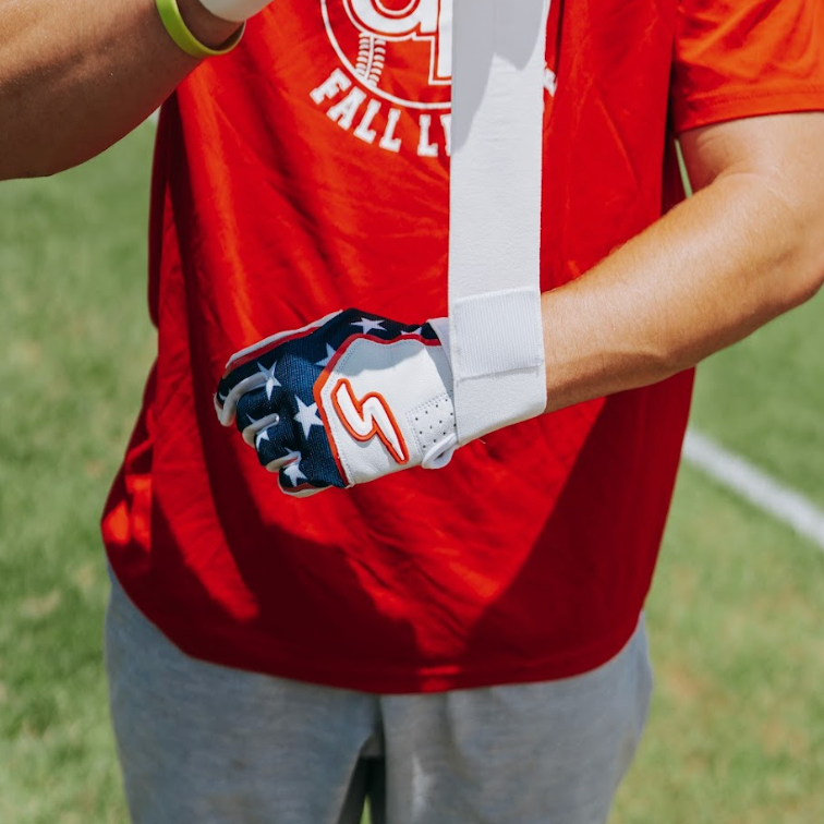 Winder Series Batting Gloves - 'Merica USA - Maximum Velocity Sports