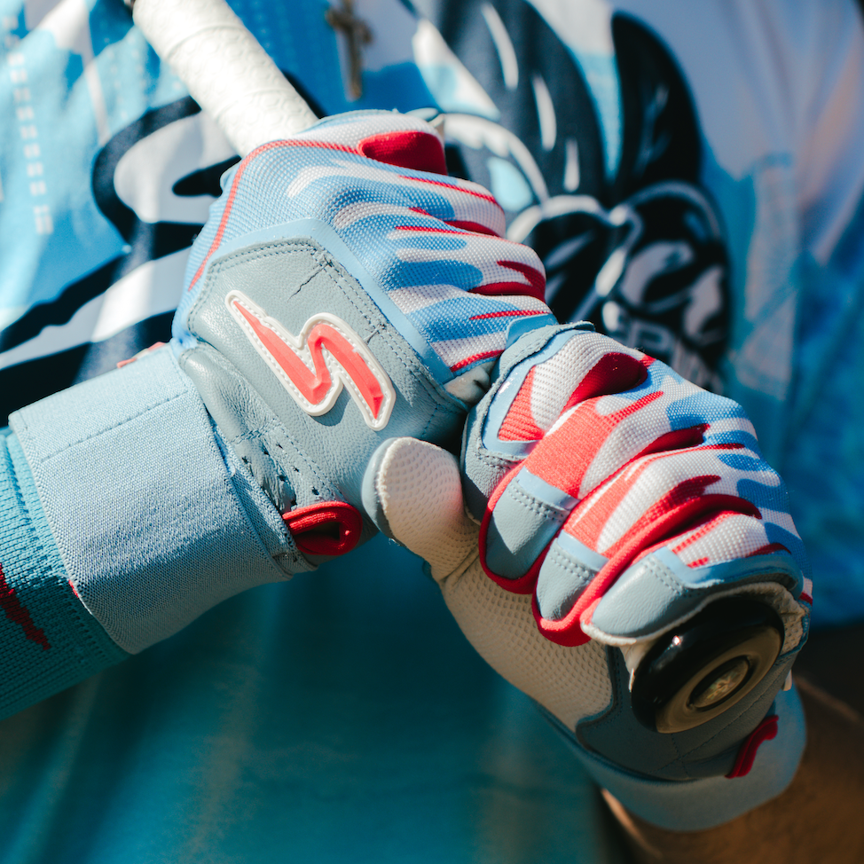 Winder Series Batting Gloves - Bombs Pop - Maximum Velocity Sports