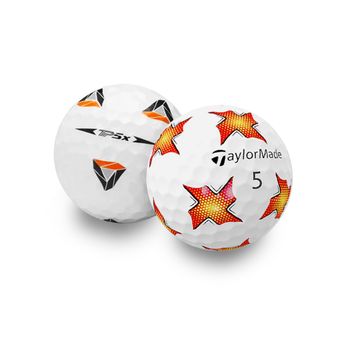 Used Taylormade TP5 PIX Mix Golf Balls - 1 Dozen - Maximum Velocity Sports