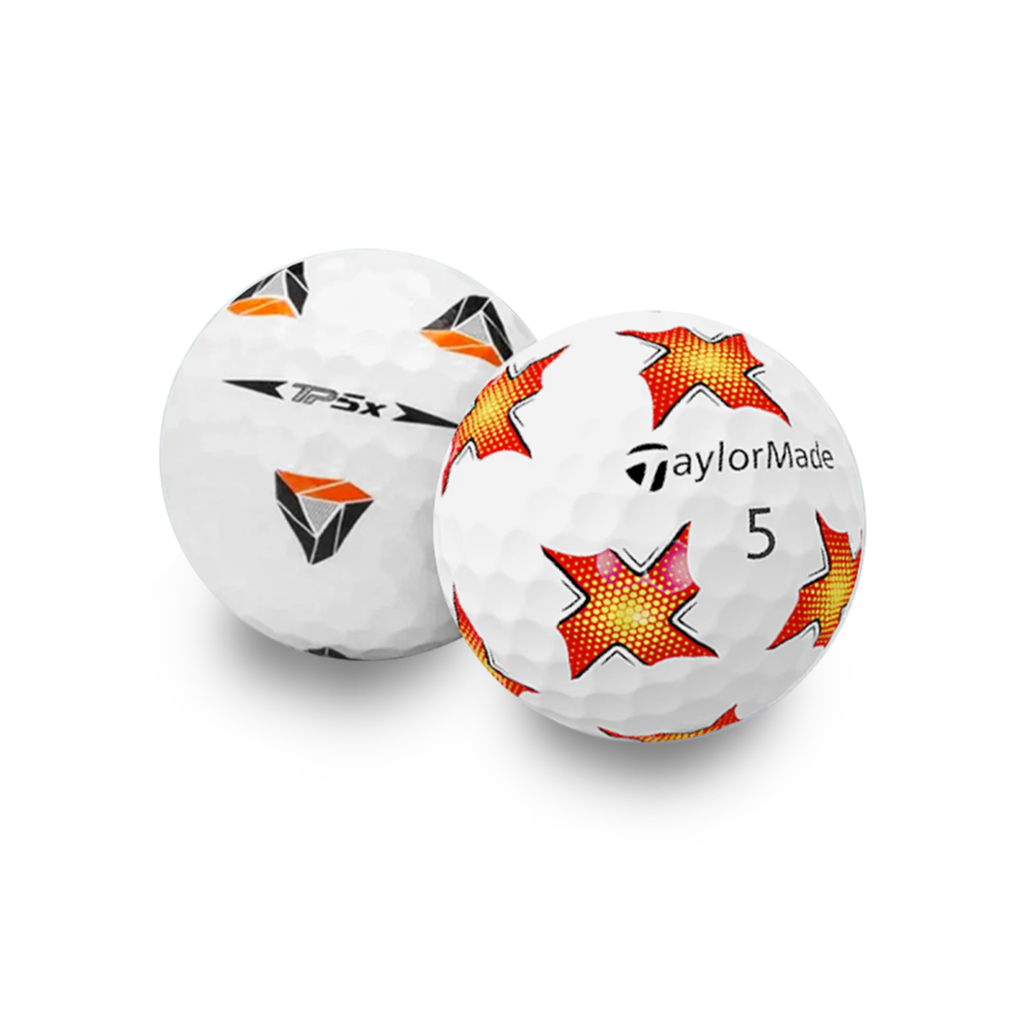 Used Taylormade TP5 PIX Mix Golf Balls - 1 Dozen - Maximum Velocity Sports