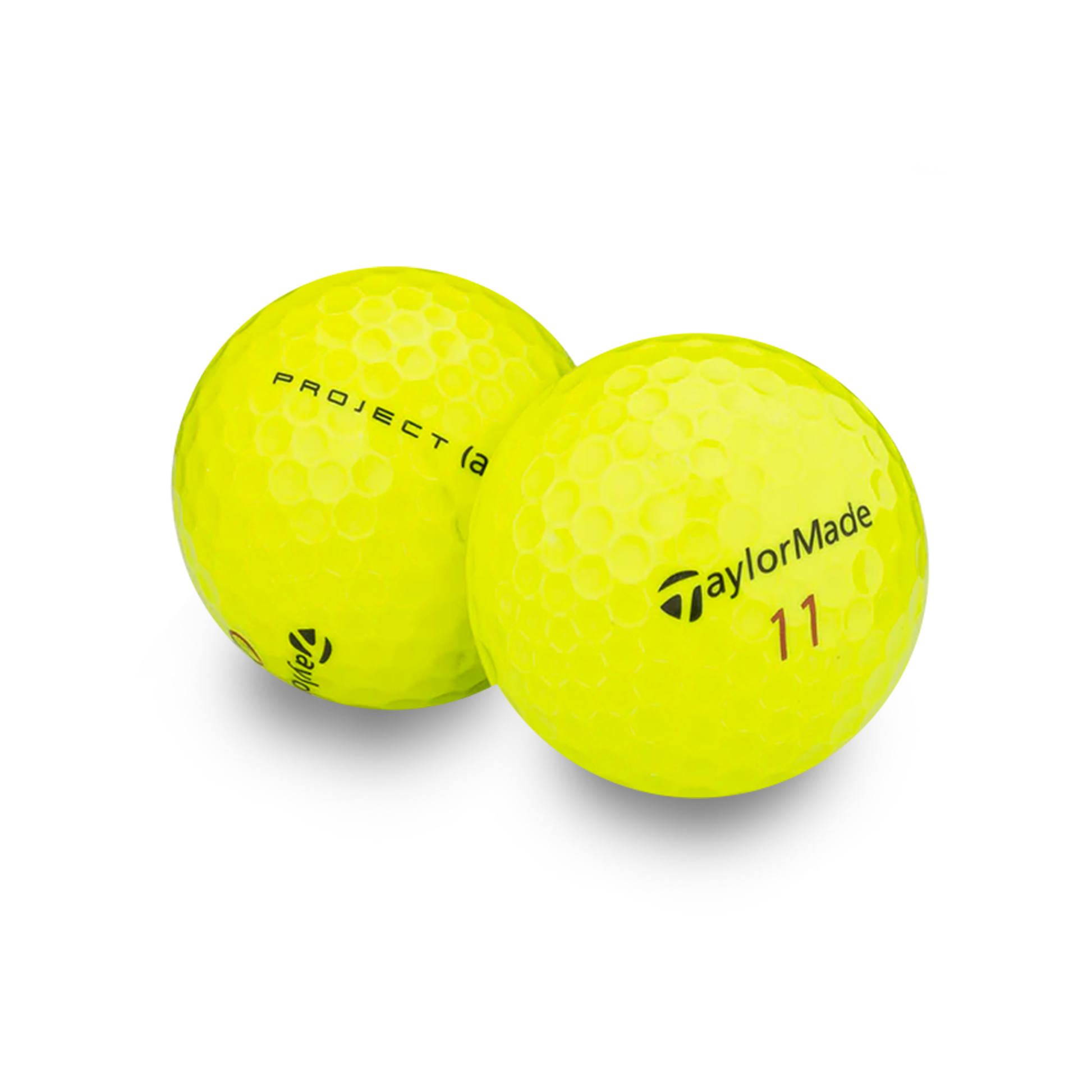 Used Taylormade Yellow Tour Mix Golf Balls - 1 Dozen - Maximum Velocity Sports